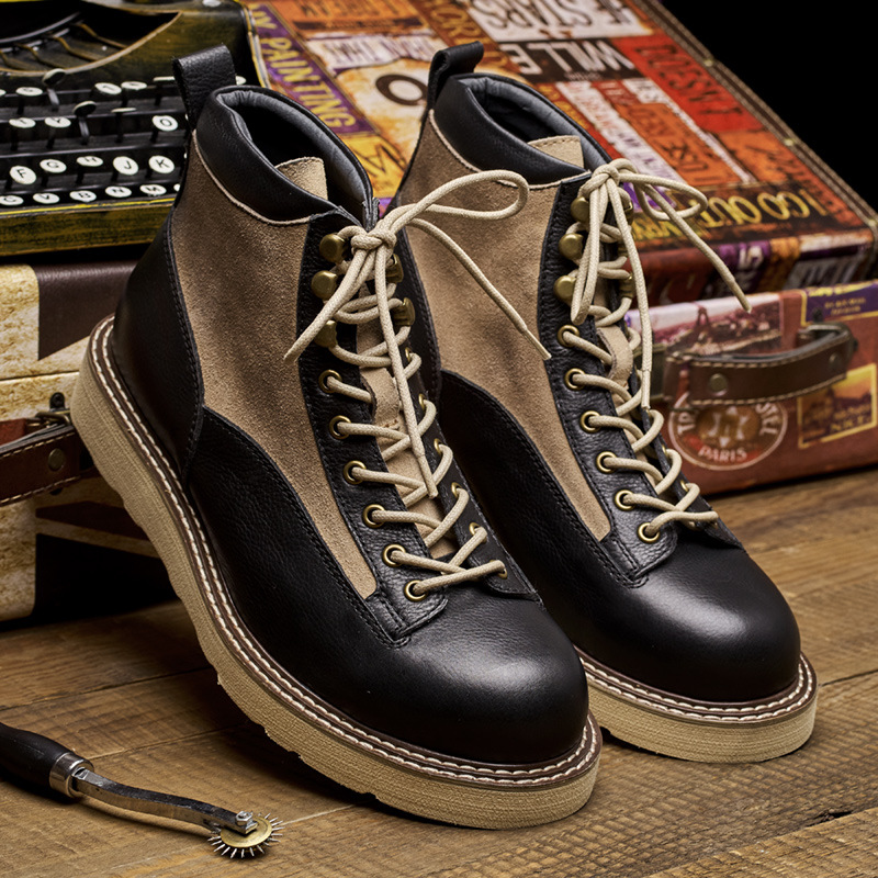 Men Shoes Oxford - Stivali Oxford da Uomo Fatti a