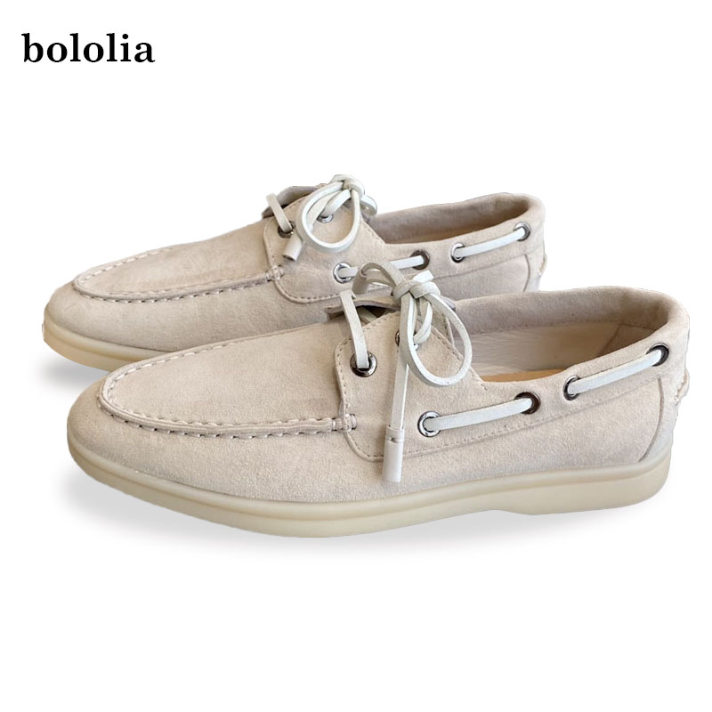 Men'S Shoes Hugo Boss - Mocassini in Vera Pelle di Alta