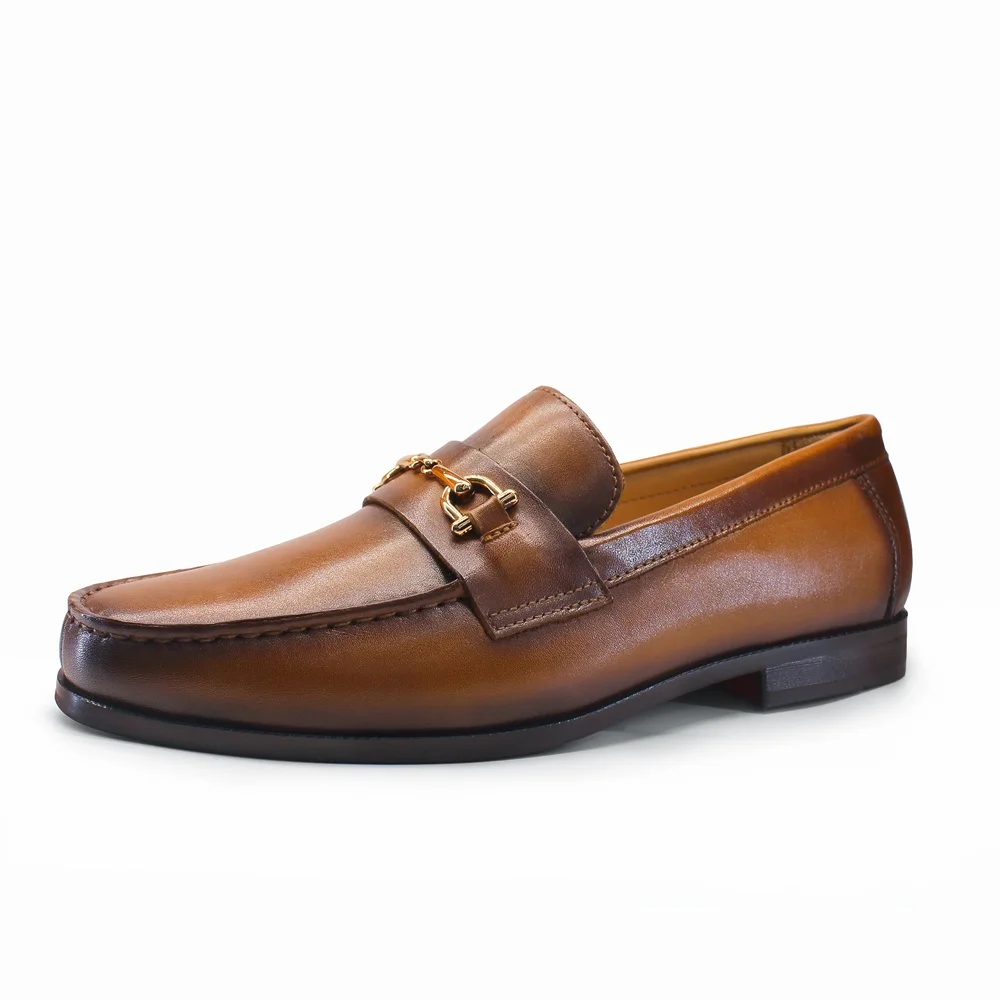 Men'S Shoes Slip On - Mocassini da uomo Scarpe eleganti Punta
