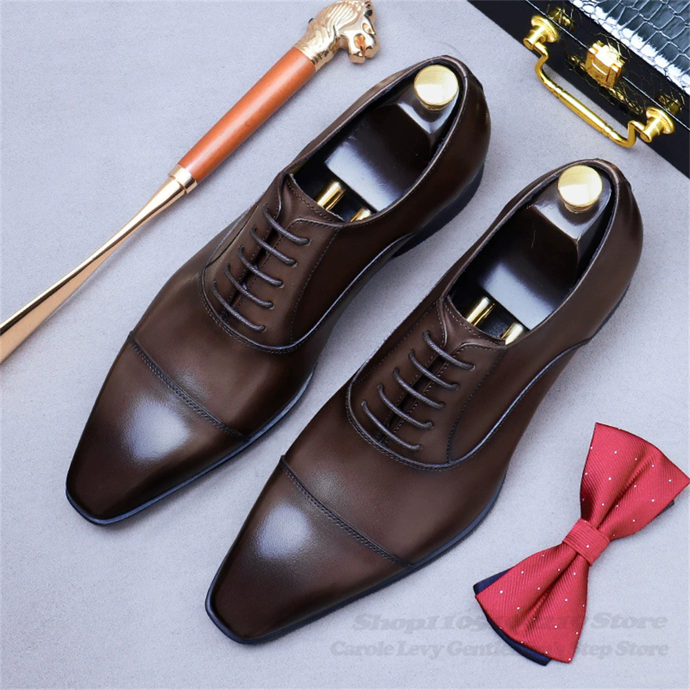 Scarpe da uomo in pelle Oxford - Men Shoes Oxford recensione e prezzo