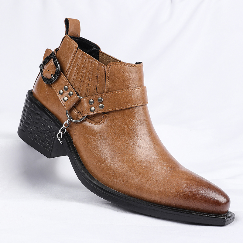 Nuovi Stivali in Pelle di Vacc - Men Shoes For Wedding recensione e prezzo