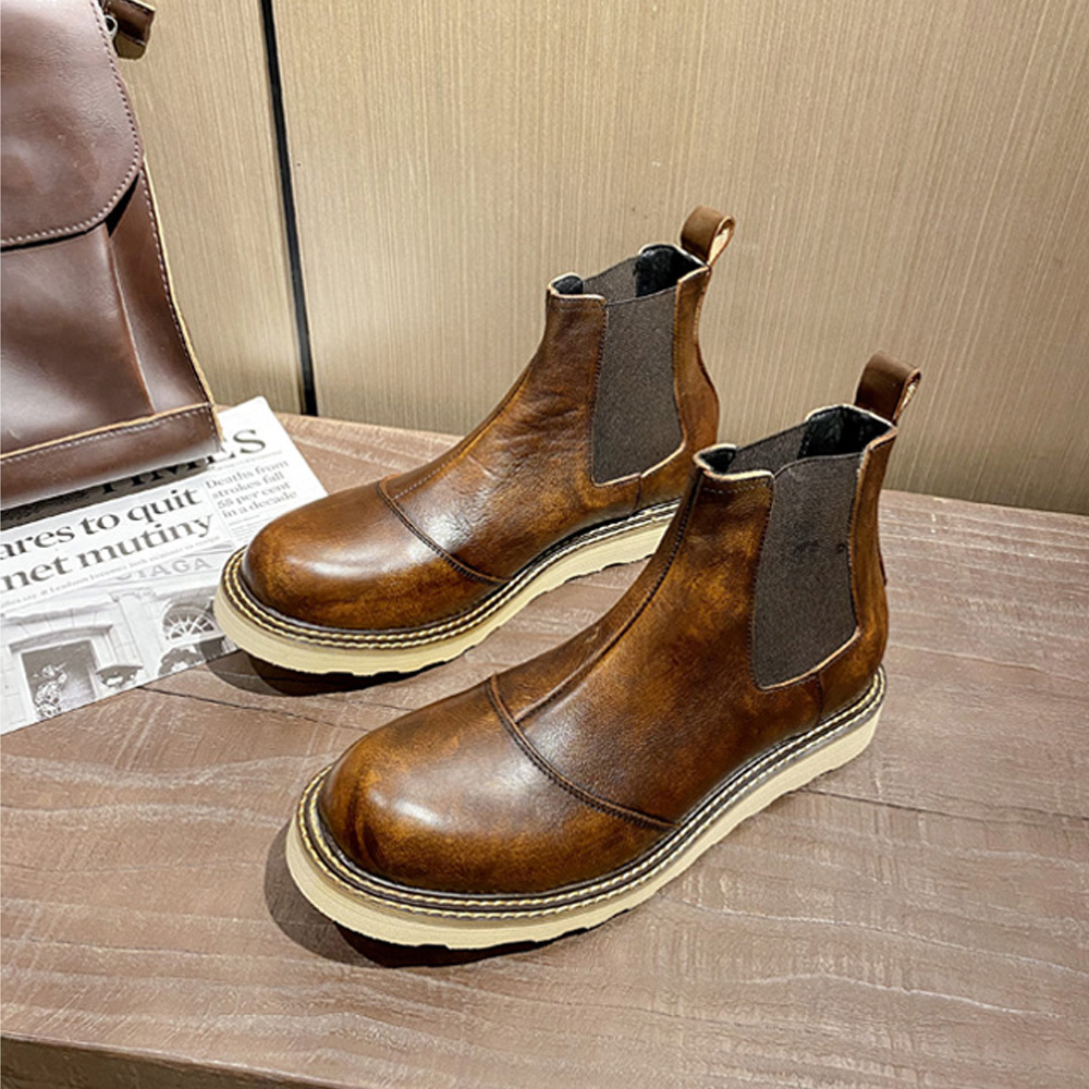 Stivaletti Chelsea in vera pel - Men Shoes Oxford recensione e prezzo