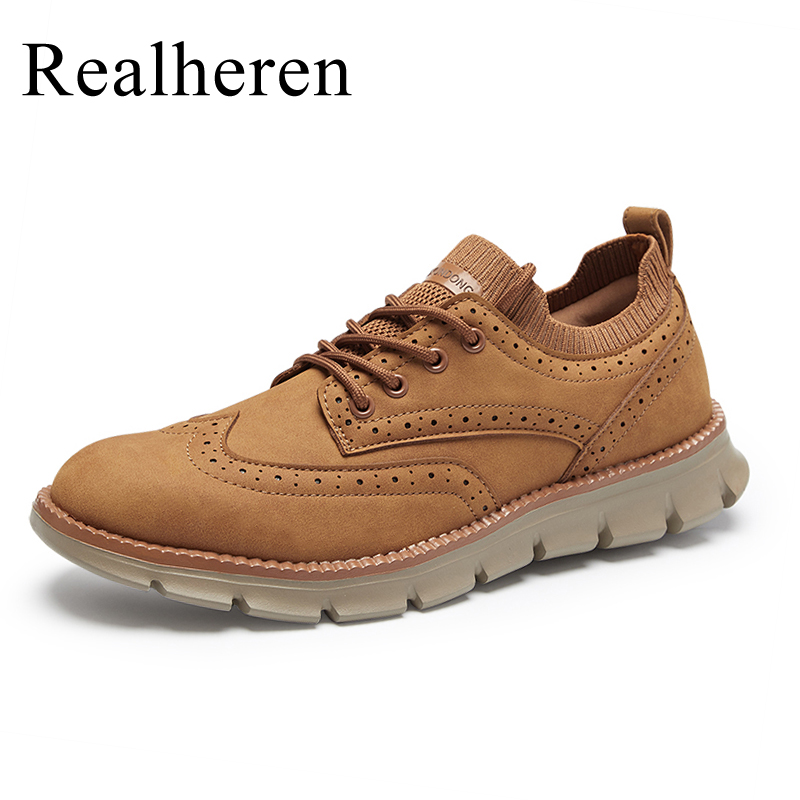 Scarpe casual in pelle brogue  - Men'S Shoes Clearance Sale recensione e prezzo