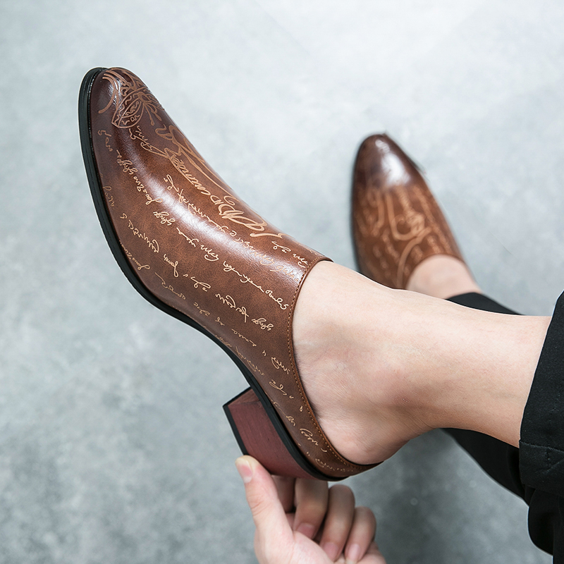 Mules da uomo in pelle marrone - Men'S Shoes Slip On recensione e prezzo