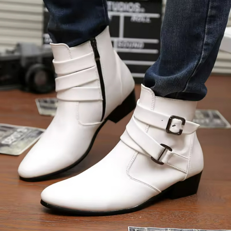 Stivali da uomo di lusso Stiva - Men Shoes White Colour recensione e prezzo