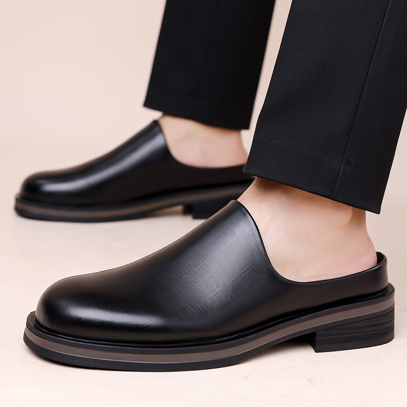 Mules da uomo slip-on, in pell - Men'S Shoes Hugo Boss recensione e prezzo