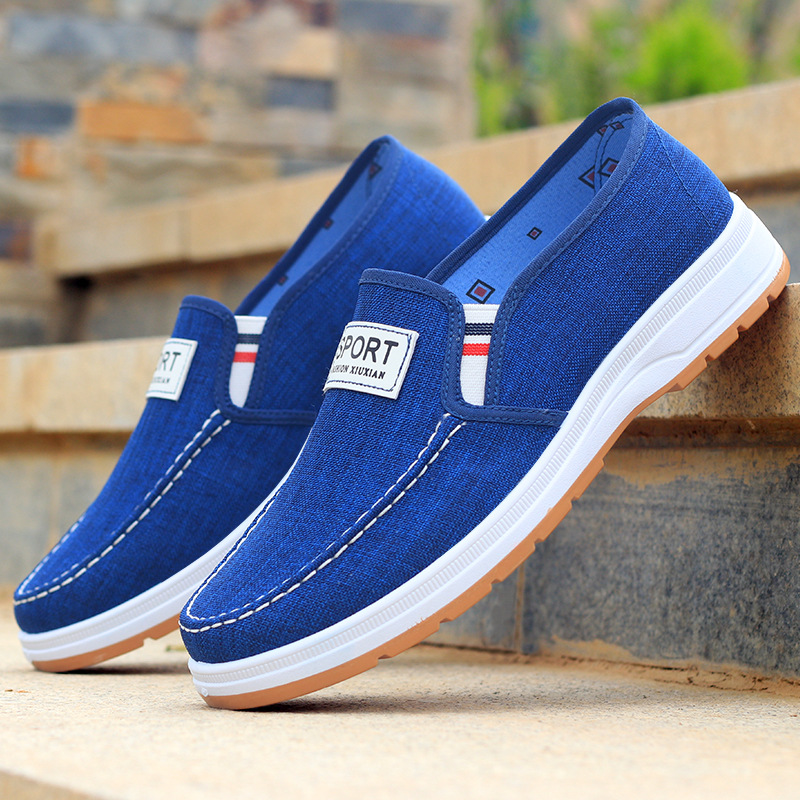 Scarpe estive in tela da uomo, - Men'S Shoes Slip On recensione e prezzo